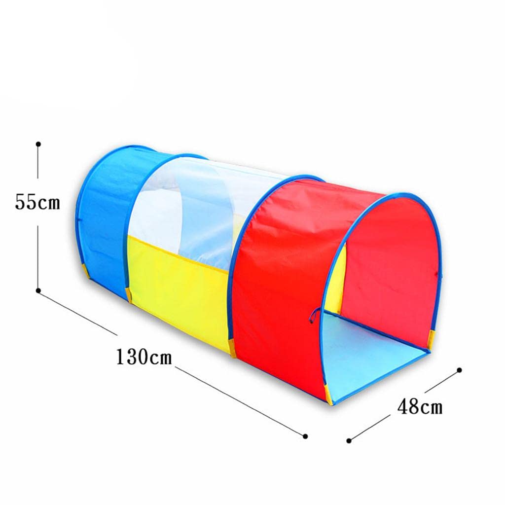 Amazon | Zialofi トンネル、屋内と屋外のトンネルを這う子供